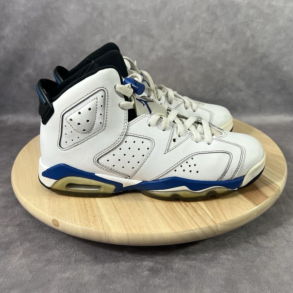 Nike Air Jordan 6 VI Retro Size 6.5Y / Womens 8 Sport Blue Shoes 384665-107